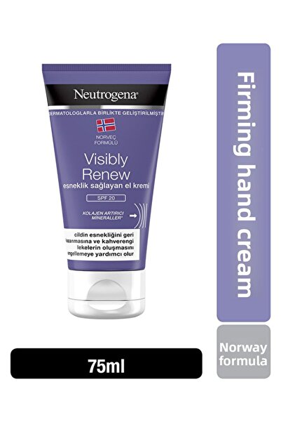Neutrogena كريم لليدين متجدد مرئيًا بعامل حماية من الشمس SPF20 75 مل