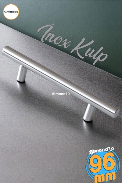 Badem10 Alteta (96 MM - 9,6 CM) Mobilier din metal inox Sertar de bucătărie Dulap dulap Mâner Mâner