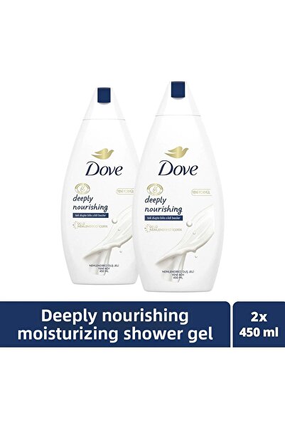 Dove Gel de duș hidratant 450 ml - X 2 bucăți