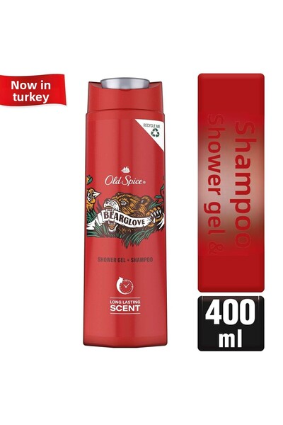 Old Spice 400 مل شامبو بيرجلوڤ 3 في 1