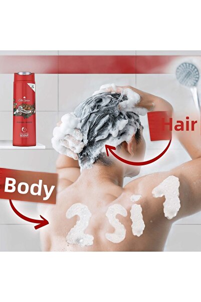 Old Spice 400 ml Shampoo Bearglove 3in1