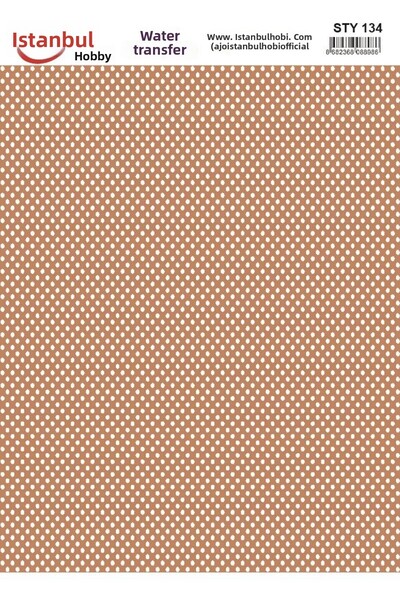 İstanbul Hobi نقل مائي للعام الجديد 25x35 سم STY134