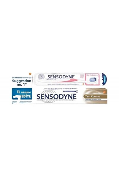Sensodyne Total Care Toothpaste Gingival Care Brush