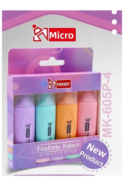 Mikro Colorful Highlighter Pen