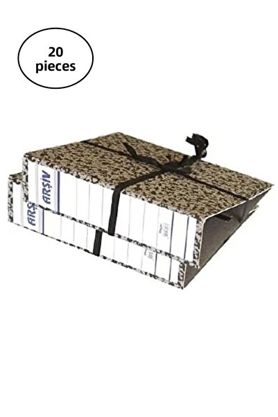 ÖZKAN M0599 0514 Αρχείο Χαρτοκιβώτιο με κορδόνια Φάκελος 20 τεμαχίων