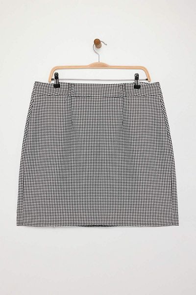 Trendyol Curve Multicolored Woven Large Size Skirt