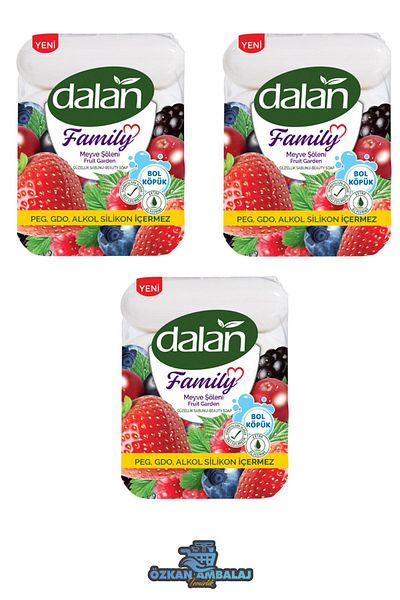 Dalan Family Fruit Feast Hand Soap 3 Pack