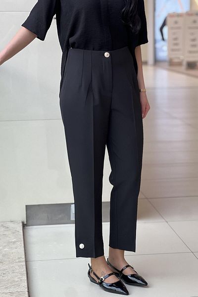 sentez giyim Synthesis Mars Leg Buttoned Trousers