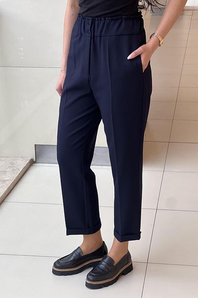 sentez giyim Synthesis Elastic Waist Thin Double Leg Pants