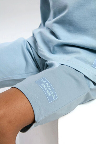 U.S. Polo Assn. ERKEK ÇOCUK BERMUDA TAKIM - SOFT YEŞİL