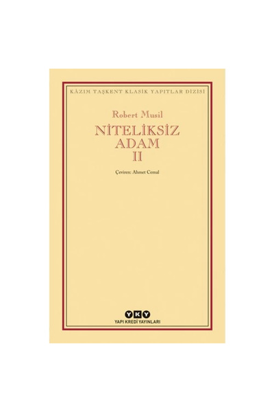 Yapı Kredi Yayınları Niteliksiz Adam Iı