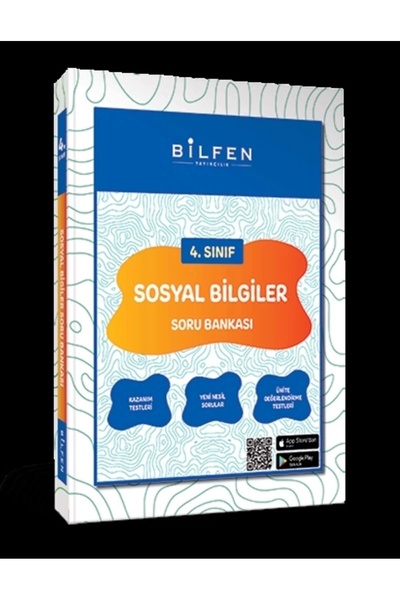 Bilfen Yayıncılık 4. Sınıf Sosyal Bilgiler Soru Bankası / Kolektif / / 978625...