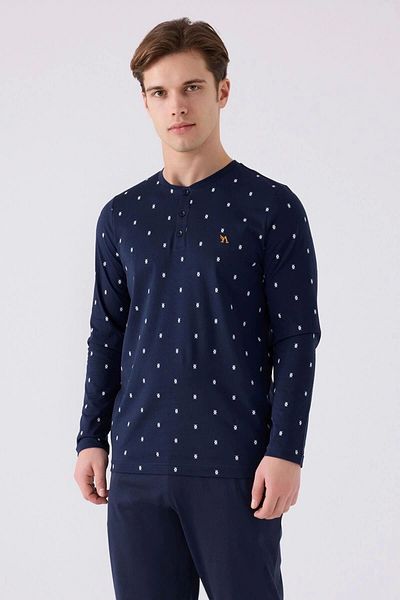 Arnetta Ανδρικό Σετ Διπλό - Navy Blue