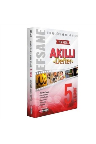 Ddy Yayınları 5.sınıf Din Kültürü Ve Ahlak Bilgisi Efsane Akıllı Defter