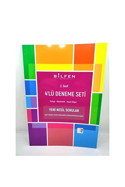Bilfen Yayıncılık 2. Sınıf 4'lü Deneme Seti 2024