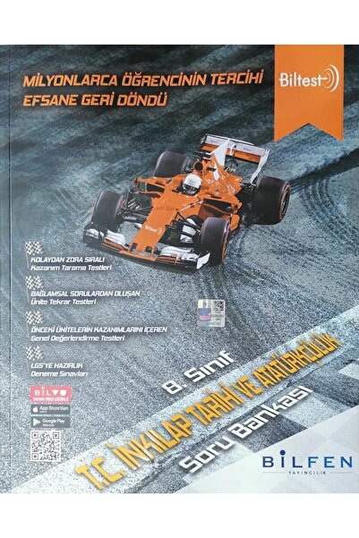 Bilfen Yayınları Bilfen 8.sınıf Biltest Inkılap Tarihi Soru Bankası