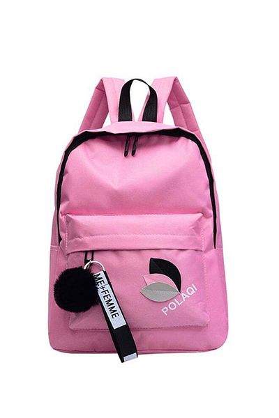 Generic Canvas Backpack, Simple And Versatile, Preppy Style