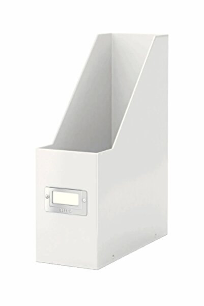 Leitz Wow Kutu Klasör Metalik Beyaz 60470001  /