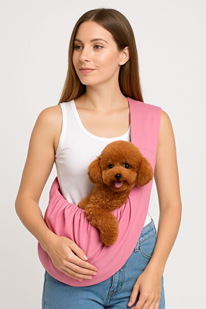 DOGİ&DOG Küçük Irk Pembe Kedi -köpek Taşıma Çantası (1 KG-5 KG ARASI)