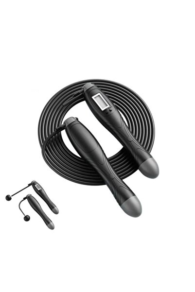 exeo Dijital Ekranlı Sayaçlı Atlama Ipi Ve Egzersiz Topları 3mt