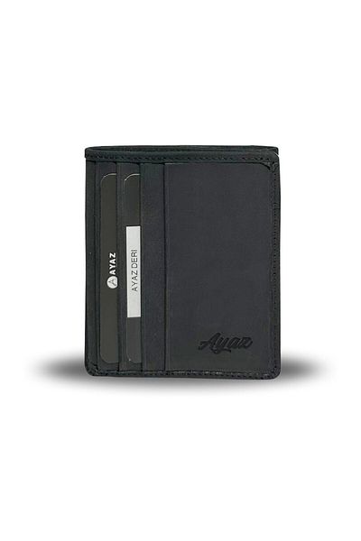 AYAZ DERİ Arsen Minimal Genuine Leather Wallet