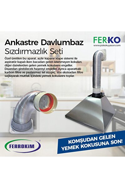 Fer ko Davlumbaz Aspiratör Koku Sızdırmazlık Seti 1,5 M