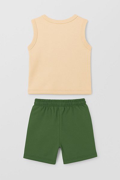 ZİMBOO Baby Boy 2-Piece Zero Sleeve Summer Suit