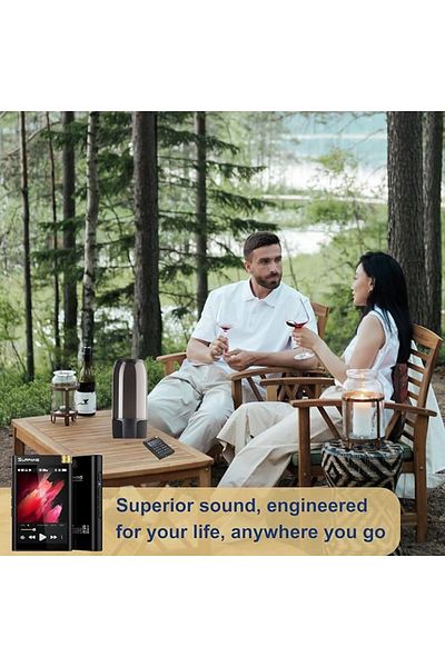 Surfans MP3 Player Surfans F28, Hi-Fi, Bluetooth, 3.5 inch touch screen, 32 GB, 2000 mAh