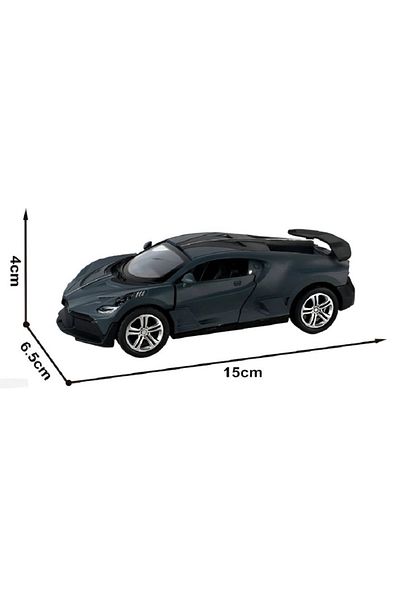 rexa Diecast Alloy Car Toy with Music & Lights – Pull-Back Action Model Vehicle for Kids