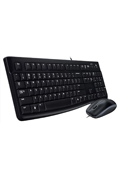 logitech Classic Desktop (Keyboard and Mouse) Wired for Laptop/Desktop Computer/Gaming Desktop
