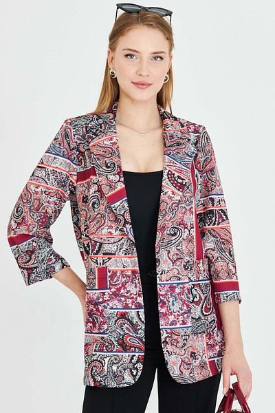 armonika Jachetă oversize de buzunar de damă ARM-25Y001057