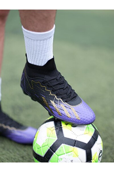 Premier Lig Çoraplı Krampon Çim Ve Halı Saha Futbol Ayakkabısı Yetişkin Ayakkabı