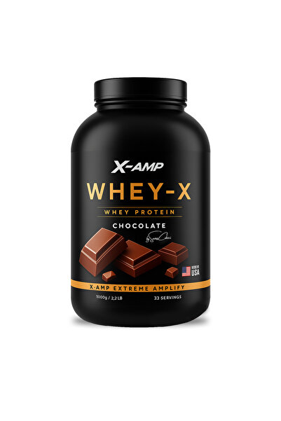 X-AMP Whey-x Whey Protein Tozu Çikolata Aromalı 1000gr