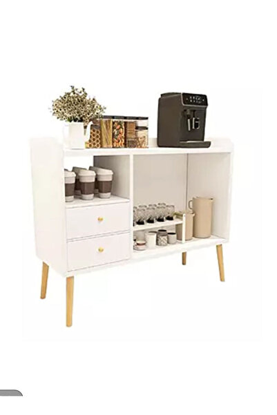 Luxury Home Coffee Corner with Large Storage Capacity for Living Room or Office