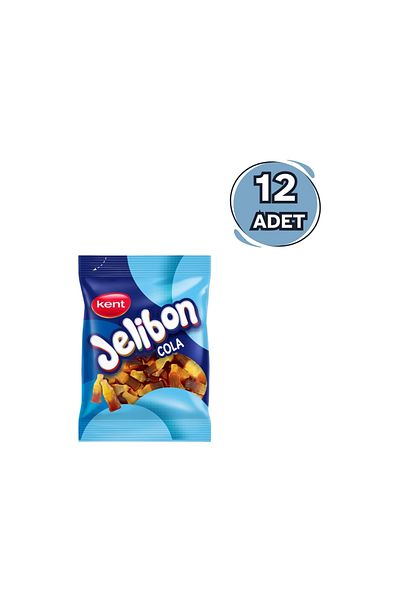 Jelibon Soft Confectionery with Cola Flavor 80 Gr - 12 Pieces