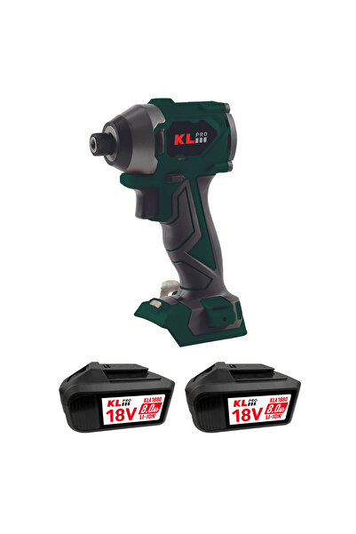 KLPRO KLDV18BH-80 18V/8.0Ah. 220Nm Kömürsüz Şarjlı Torklu Darbeli Vidalama