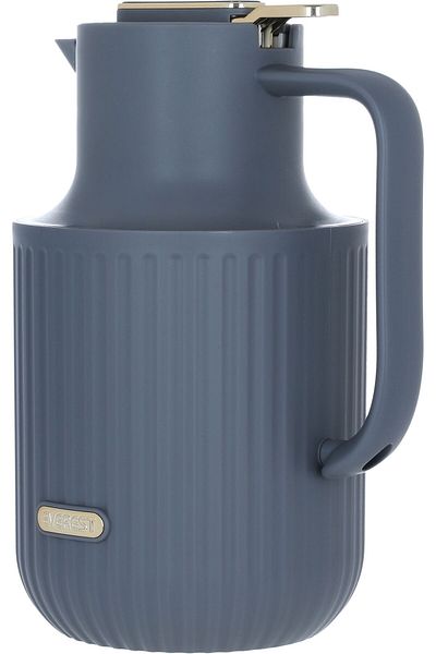 Alsaif Gallery Lura Bar Thermos, Dark Gray And Gold, 1.5 Liters