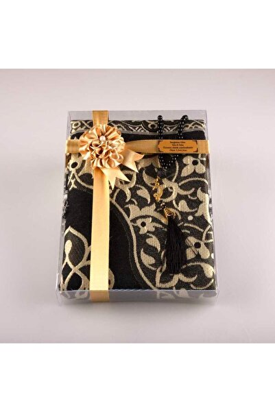 Hayrat Neşriyat Tesbih Seccade Seti (SİYAH)