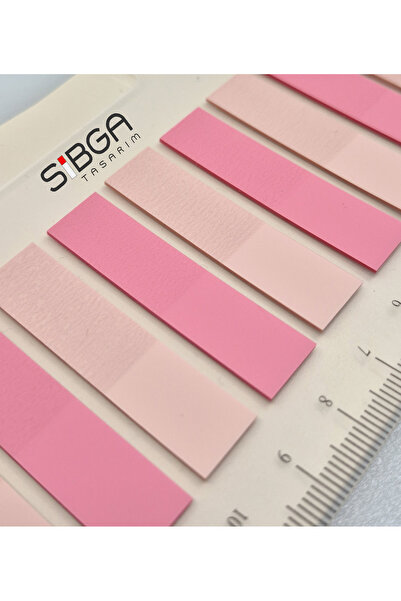 sibga tasarım Transparent Pink Postit Post-It Post It. Bookmark Bookmark Postit Sticker Note Paper 200 Sheets