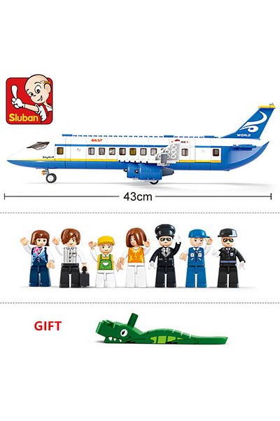Choice 463pcs City Airport Airbus Aircraft Airplane Plane Brinquedos Avion Model Building Blocks Bricks ...