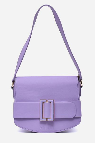 Zühre Lilac Accessory Detailed Handbag Z0005