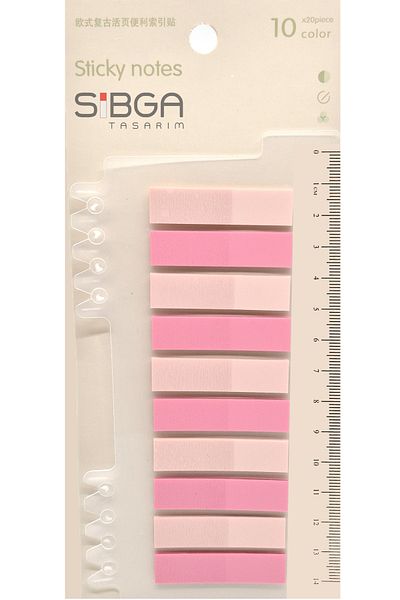 sibga tasarım Transparent Pink Postit Post-It Post It. Bookmark Bookmark Postit Sticker Note Paper 200 Sheets