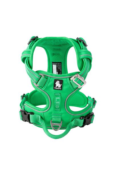 True Love Ergonomic, Green Breast Harness with Aluminum D-Ring