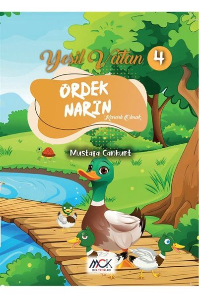MCK Yayınları Ördek Narin (Kararlı Olmak) سلسلة الوطن الأخضر: قصة مصورة مكونة...