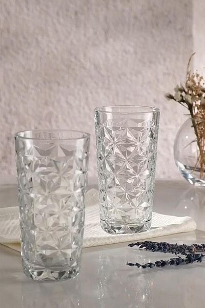 Paşabahçe Esteralla 4-Piece Long Soft Drink Cup 360 Cc520605