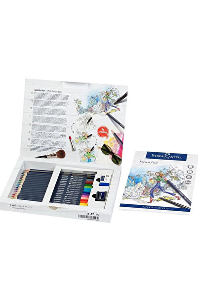 Faber Castell Faber Goldfaber Aquarel Hediye Seti 23 Lü 114714