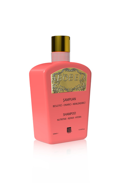 Bobel Besleyici Onarıcı Ve Nemlendirici Vegan Keratin Kolajen Şampuan 330 ml