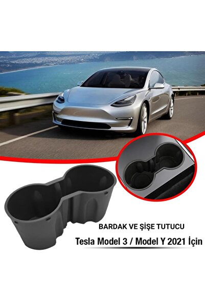 coofbe Θήκη ποτηριού Tesla Model 3 και βάση ποτηριού μοντέλου για οχήματα