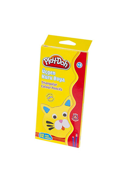 Play Doh طلاء جاف 12 لون مثلث جامبو وودفري