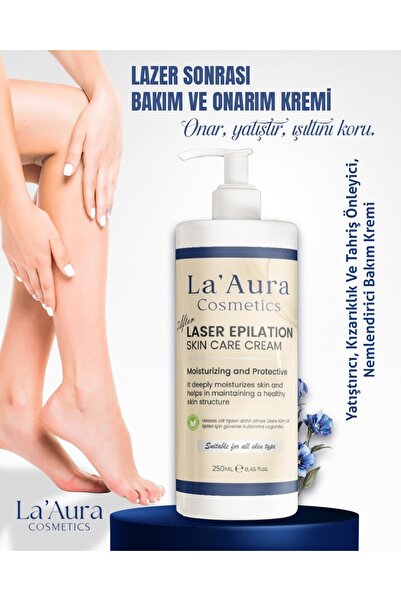 La'Aura Epilasyon Ve Ağda Sonrası Kızarıklık Giderici & Nemlendirici Krem - 250ml